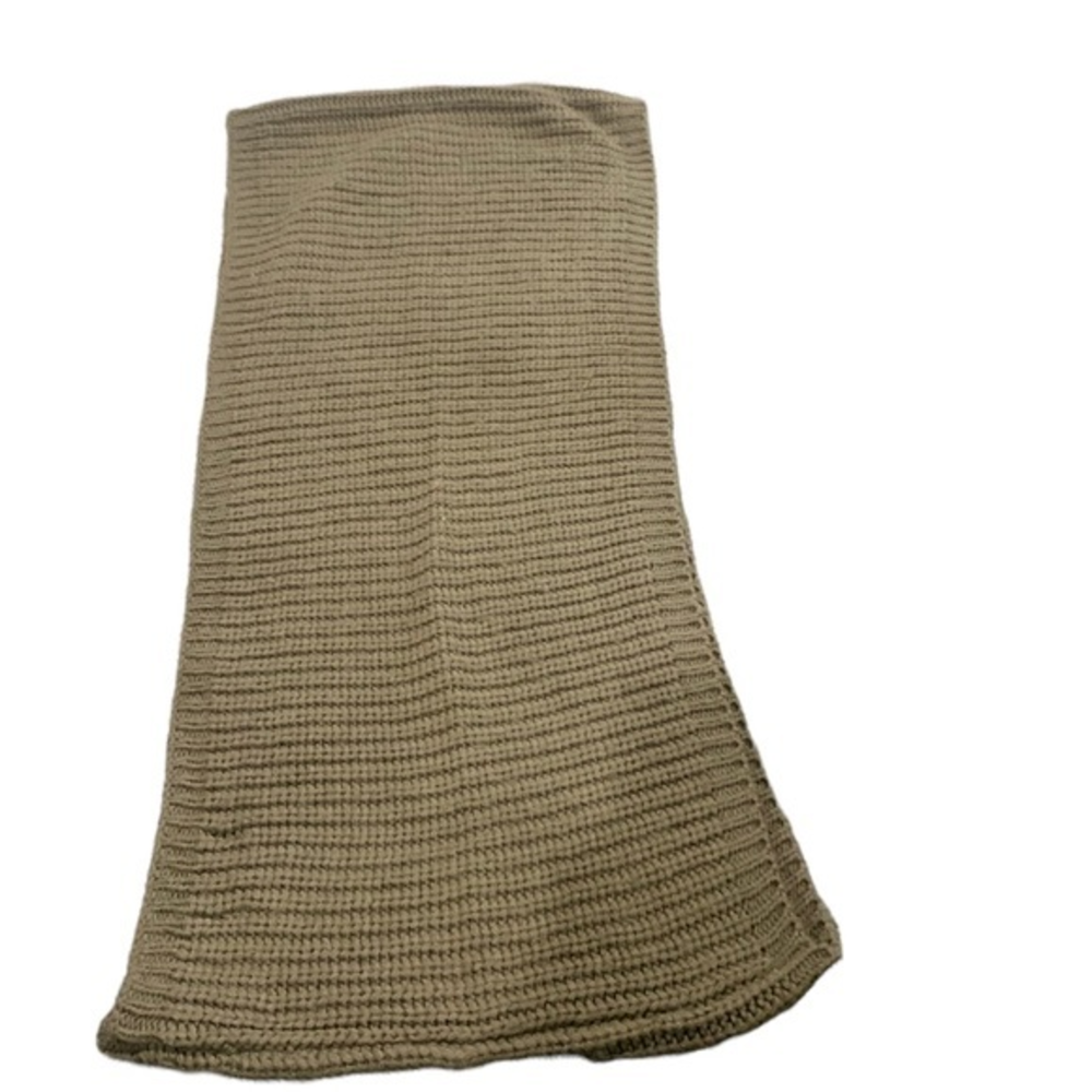 The Royal Standard Brown Cable Knit Winter Scarf‎
